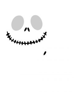 Jack Skellington Pumpkin Stencil Image