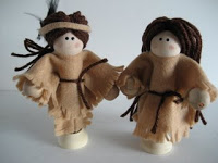 Native American Clothespin Dolls Idea