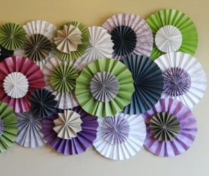 Paper Pinwheel Rosette