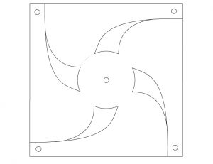 Paper Pinwheel Template