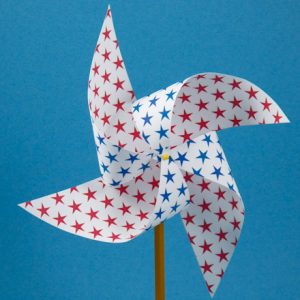 Easy Paper Pinwheel