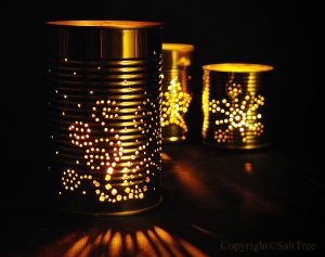 Tin Can Lantern Christmas Patterns
