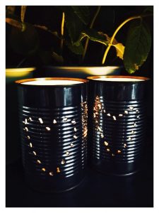 Tin Can Lanterns for Cub Scouts