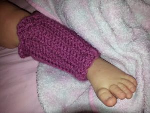 Crochet Toddler Leg Warmer