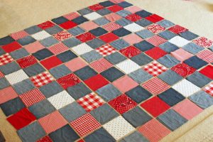 DIY Jean Quilt