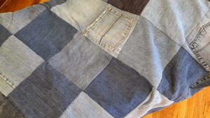 Denim Patchwork Quilt