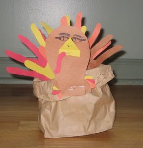Paper Bag Turkey Craft
