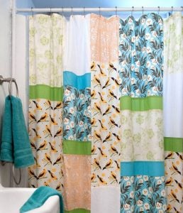 Patchwork Shower Curtain