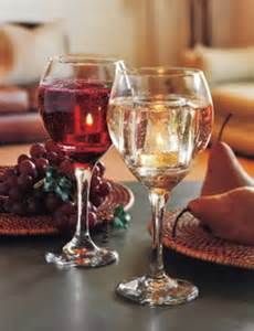 Wine Glass Gel Candles