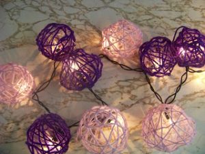 Yarn Lanterns Wedding