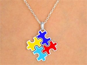 Autism Puzzle Piece Necklace