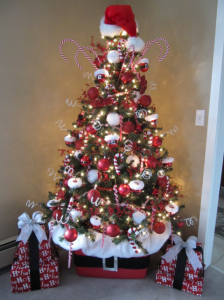 Candy Cane Christmas Tree Decorations