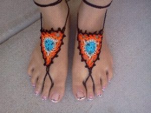 Free Barefoot Sandals Crochet Pattern