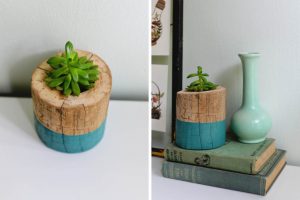 Log Planter Instructions