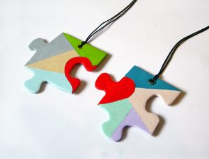 Missing Puzzle Piece Necklace