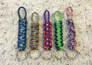 Paracord Keychain Pouches