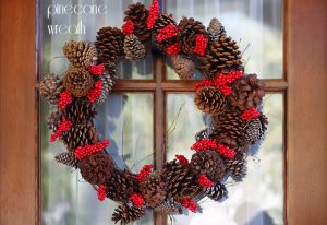 Pinecone Wreath