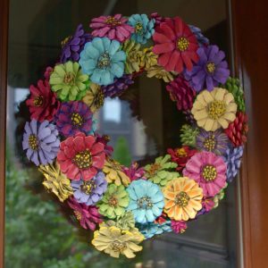 Pinecone Wreath DIY