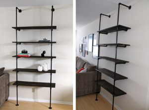 Pipe Bookshelf