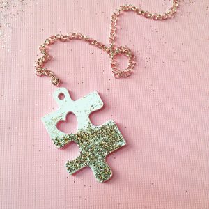 Puzzle Piece Friendship Necklace