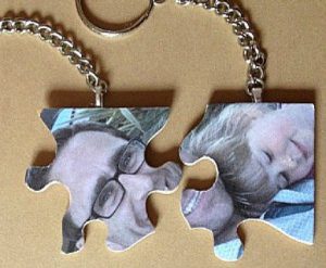Puzzle Pieces Necklace Set