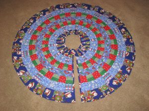 Christmas Tree Skirt Quilt