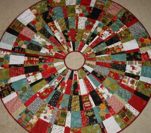 Christmas Tree Skirt Pattern To Quilt