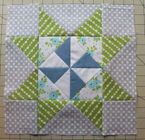 Pinwheel Star Quilt Block Pattern