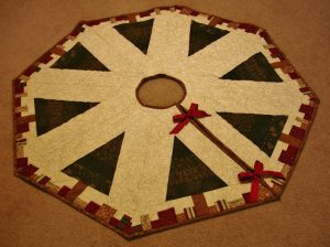 Quilted Christmas Tree Skirt