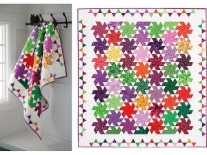 Scrappy Pinwheel Quilt