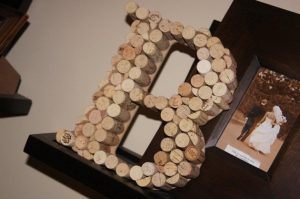 Wine Cork Letter B