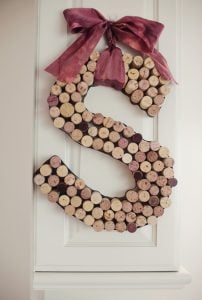 Wine Cork Letter How To