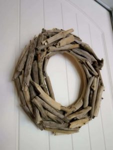 Driftwood Christmas Wreath