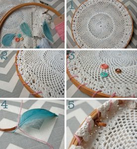 Doily Dreamcatcher Tutorial