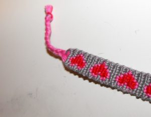 My Hobby Is Crochet Crochet Bracelet with Heart Button  Free Pattern with  Tutorial  My Hobby is Crochet