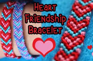 Weaved Chevron Heart Friendship Bracelet by nebae04 on DeviantArt