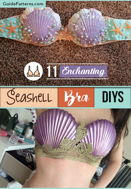 11 Enchanting Seashell Bra DIYs - Guide Patterns