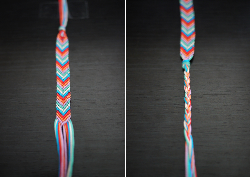 Stylish Chevron Friendship Bracelet