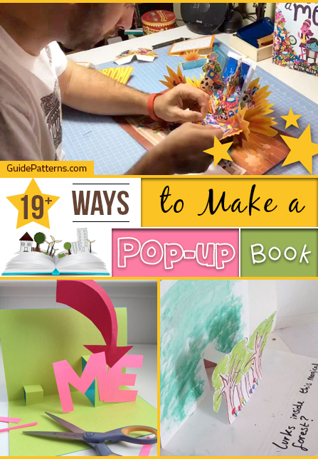 19+ Ways to Make a Pop-up Book Guide Patterns