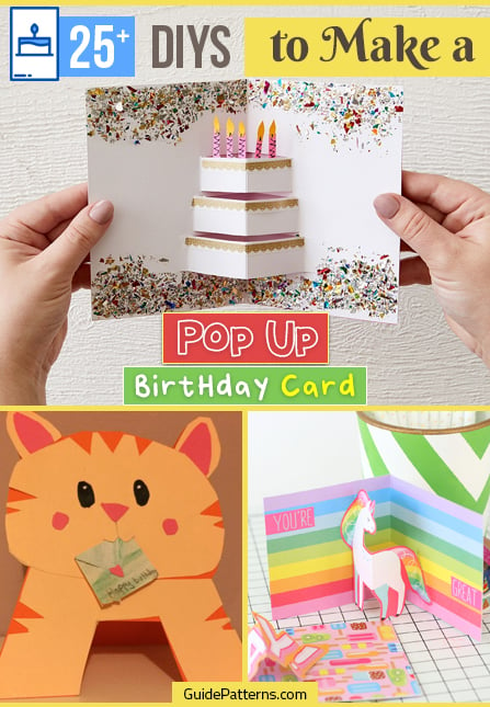 25+ Diys To Make A Pop Up Birthday Card | Guide Patterns