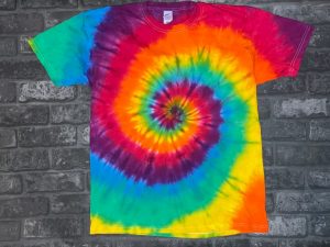 Tie Dye Adult Rainbow Swirl