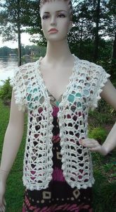 Crochet Lace Vest Pattern