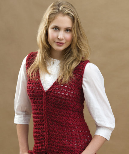 Montreal free beginners crochet vest patterns for women free pattern