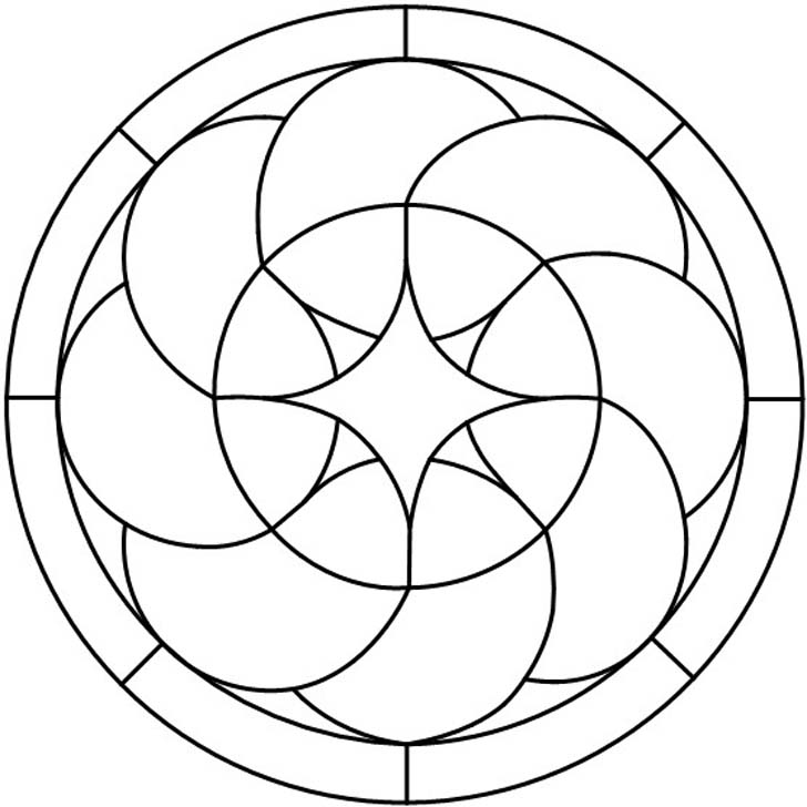 45 Simple Stained Glass Patterns Guide Patterns