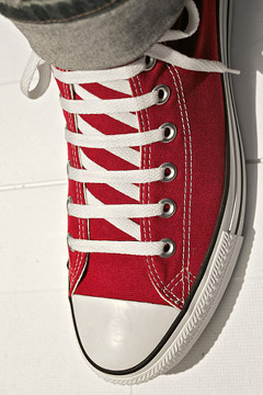 shoelace styles for converse