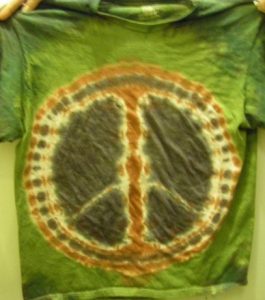 Peace Sign Tie Dye Shirt
