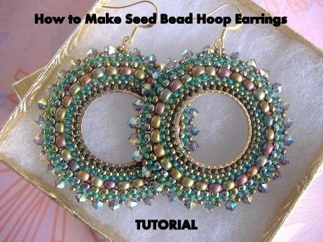 Parts Of A Hoop Earring - 15 DIY Seed Bead Earring Patterns | Guide ...