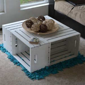 Coffee Table from Crates
