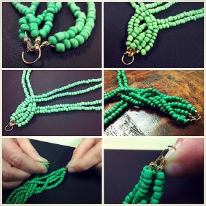 Seed Bead Necklace Tutorial