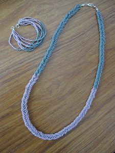 Seed Beaded Necklace Pattern
